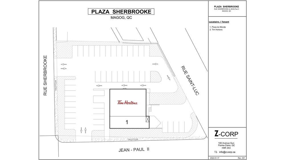 Plaza Sherbrooke - Leasing Plan